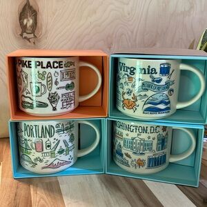 Starbucks “Been There” Mugs